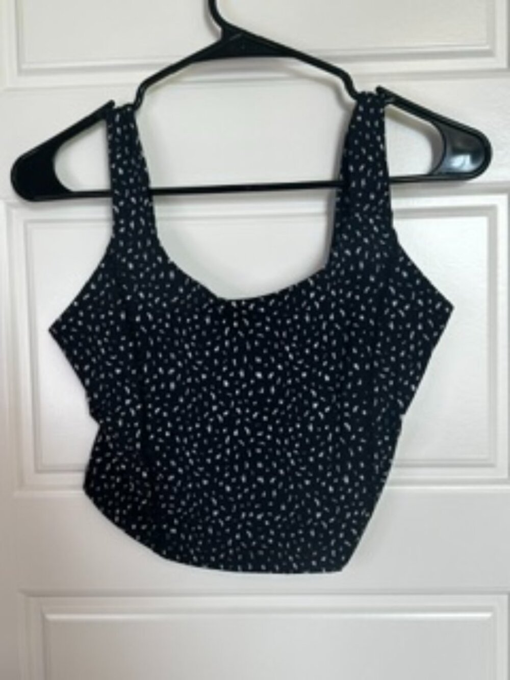 Astoria Activewear Crop Top w/ Cute Bow Back, built in bra